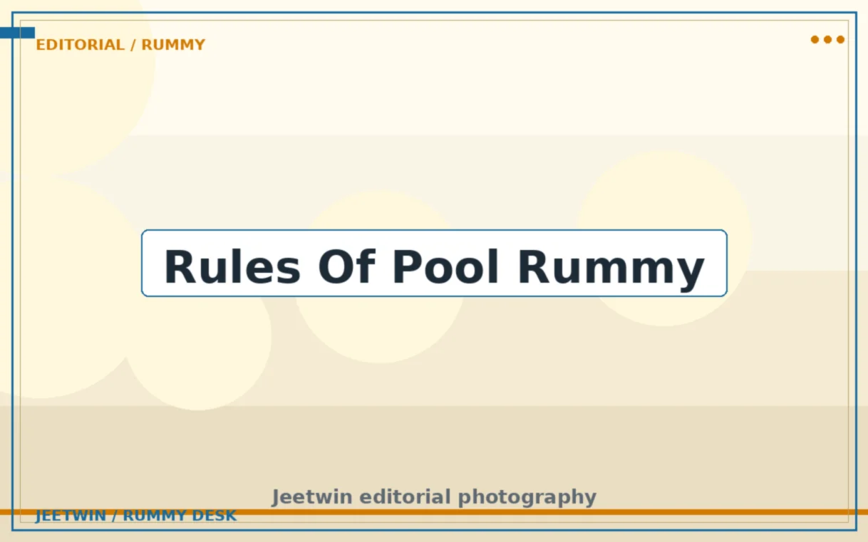 A pool rummy hand with discards visible