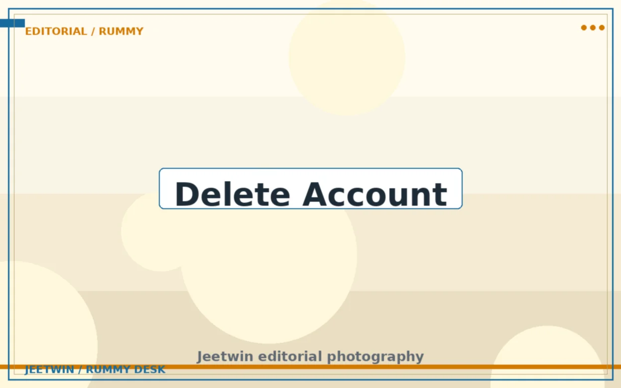 A trash icon next to a profile card